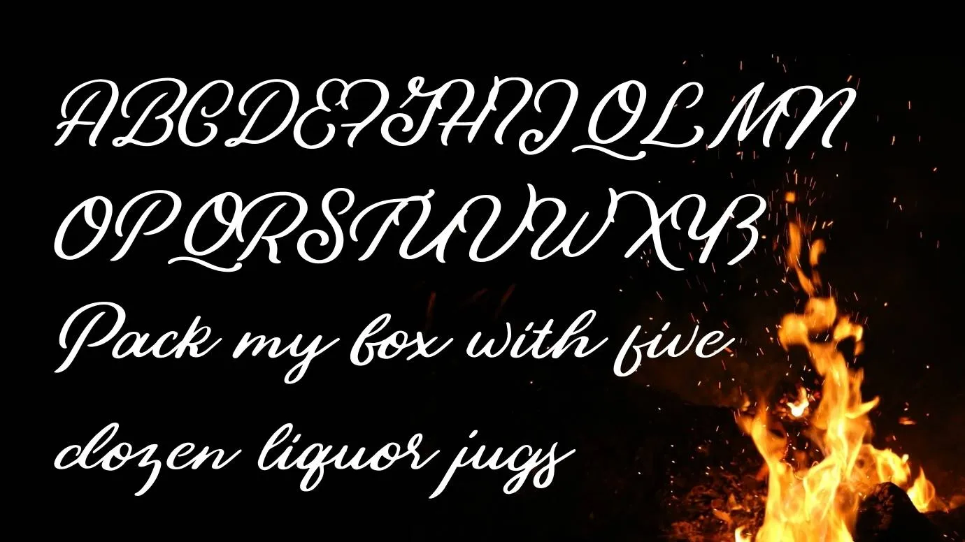 Bonefire font 