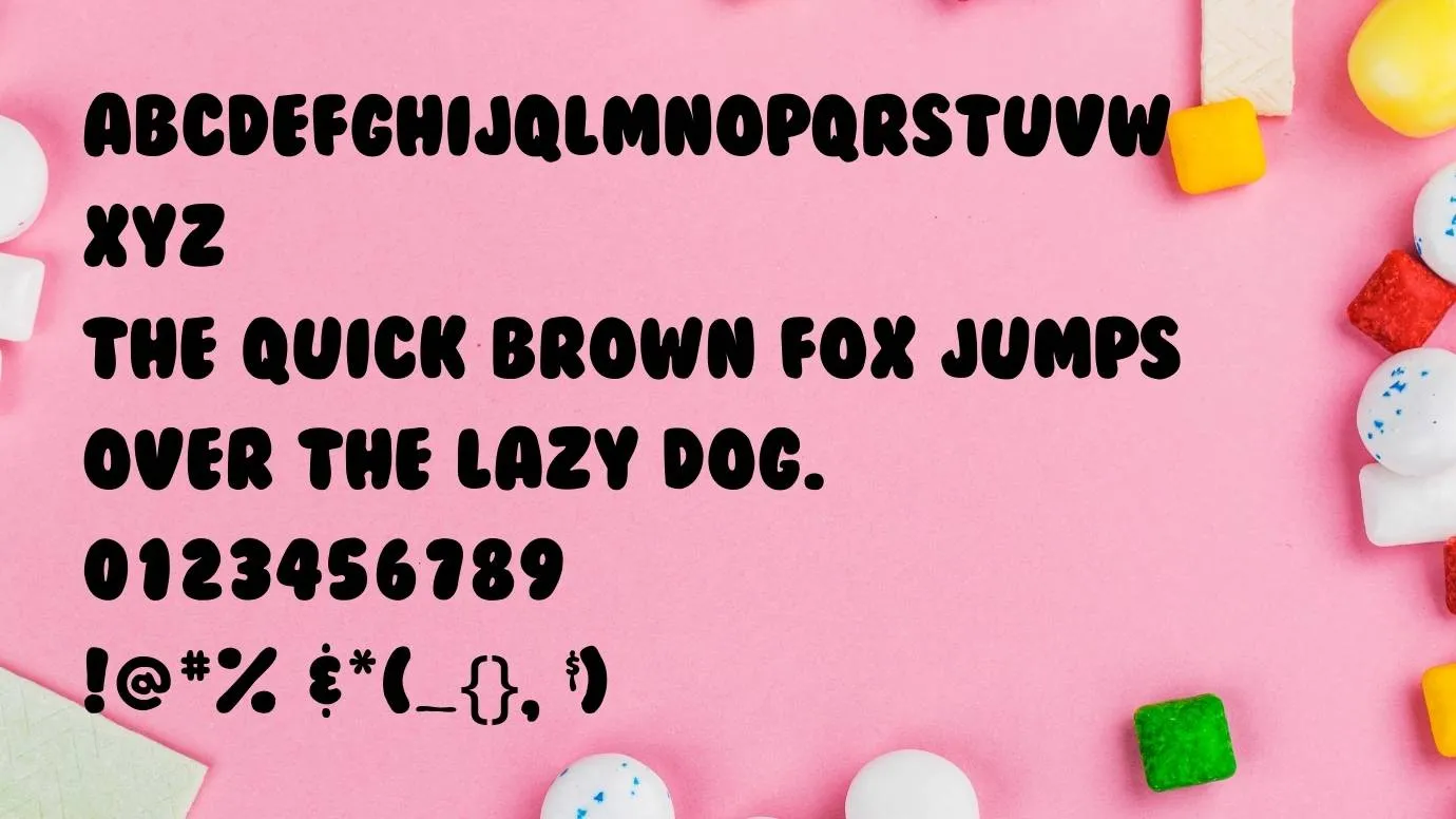 Bubble Gum Font