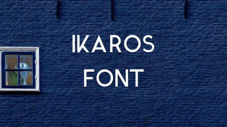 Ikaros Font