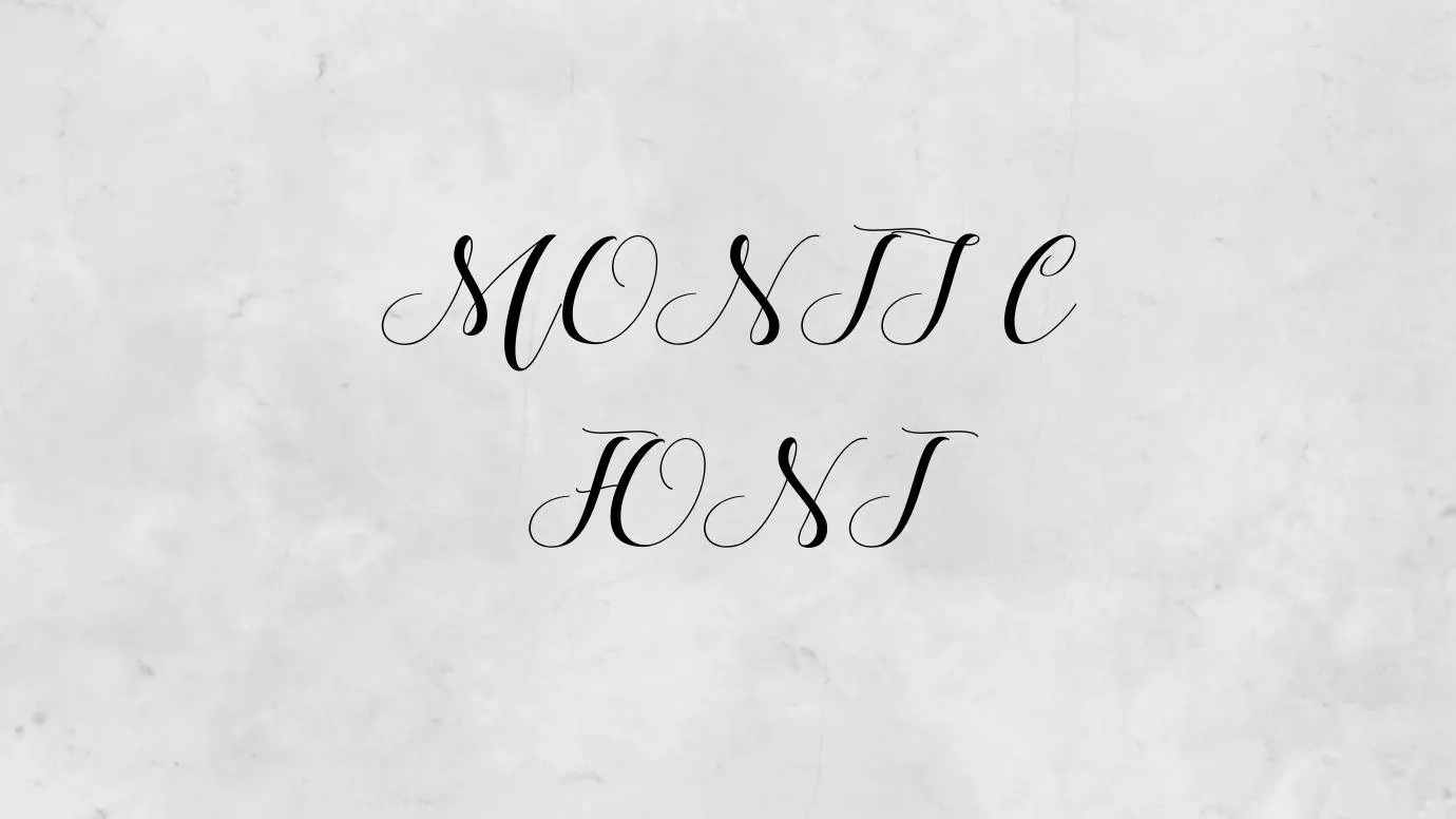 Montic Font