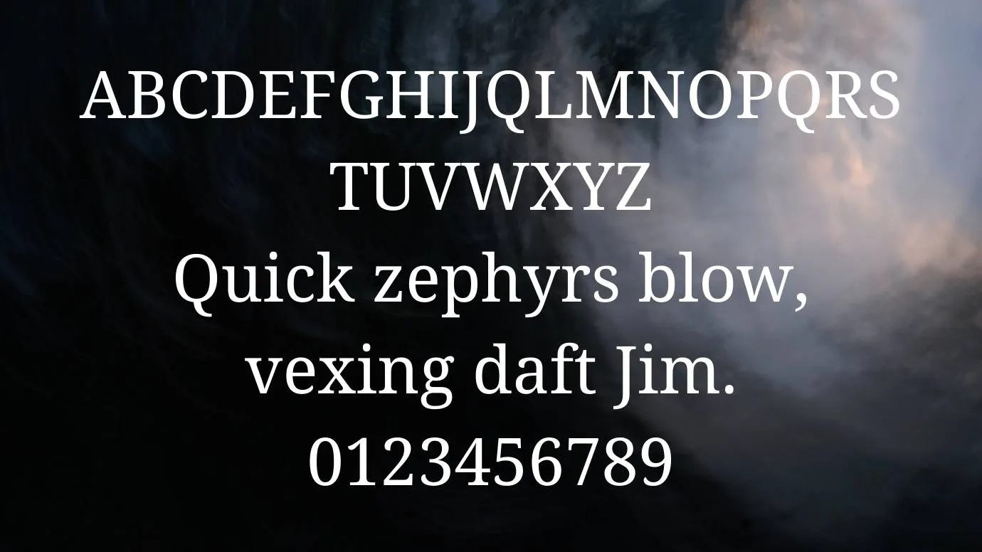 Noto Serif Font