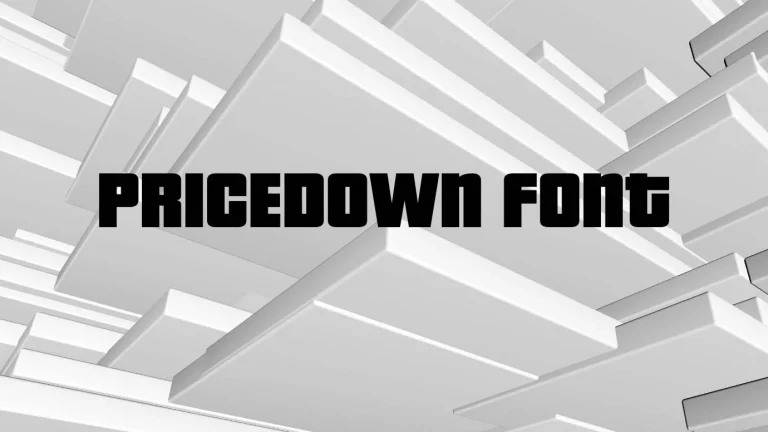 Pricedown Font