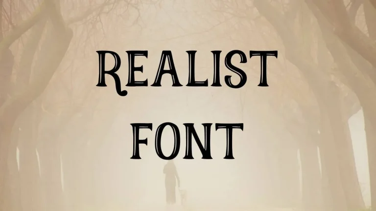 Realist Font