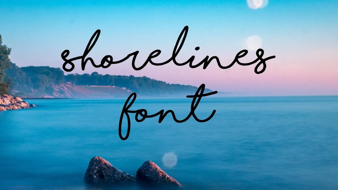 Shorelines Font