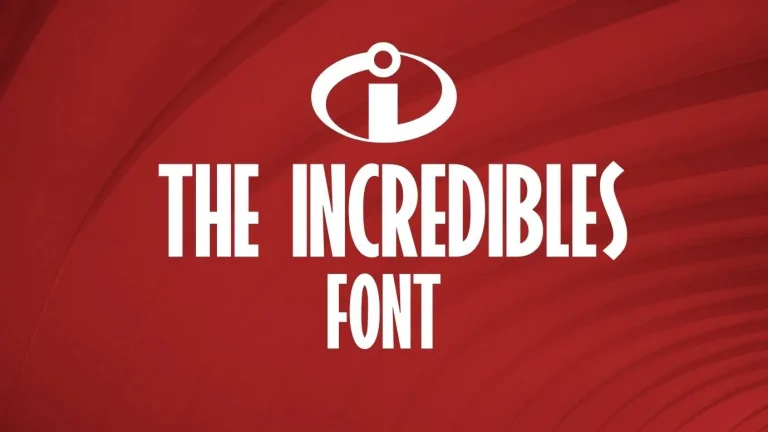 Incredibles Font