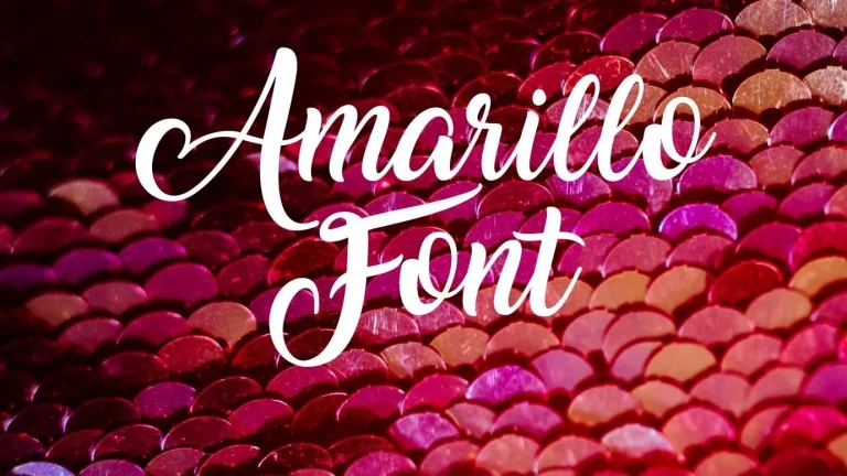Amarillo Font