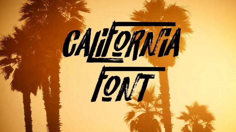 California Font