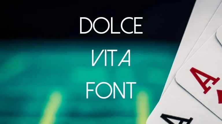 Dolce Vita Font