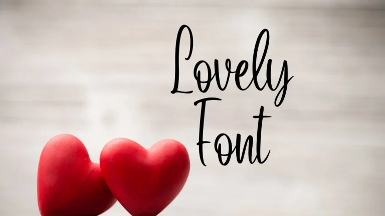 Lovely Font