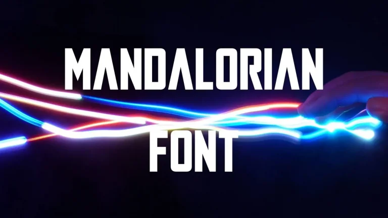 Mandalorian Font