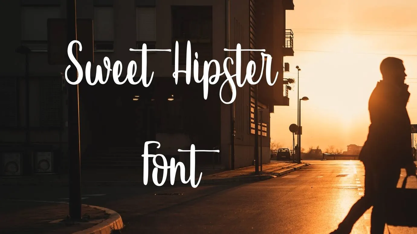 Sweet Hipster Font