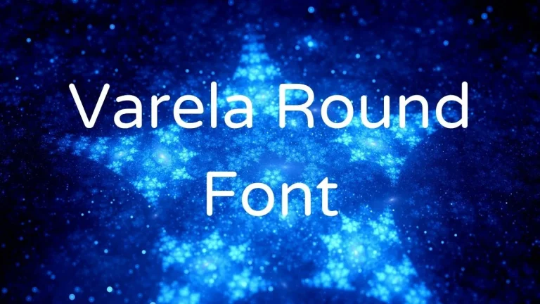 Varelaround Font