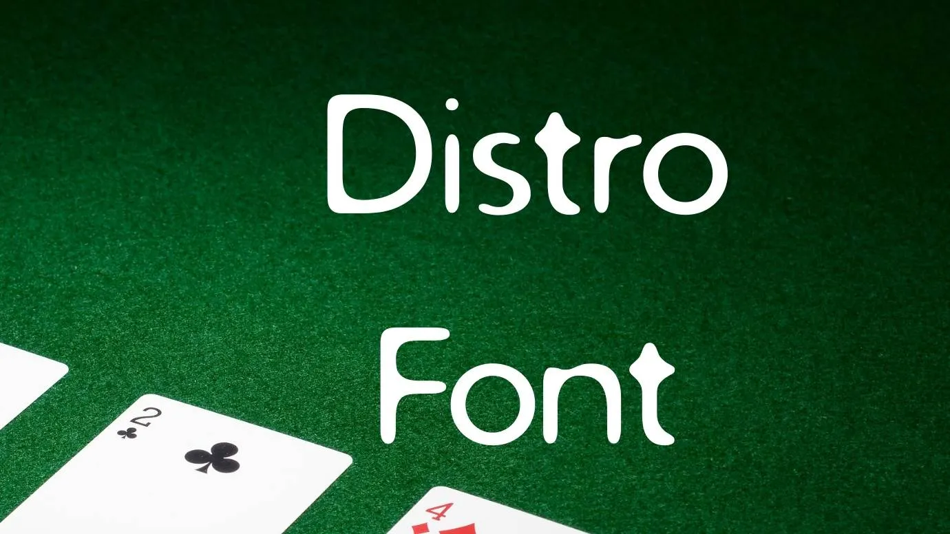 Distro Font