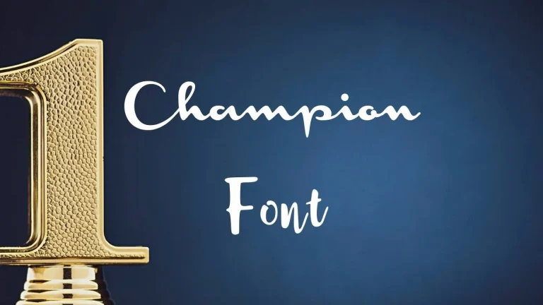 Champion Font
