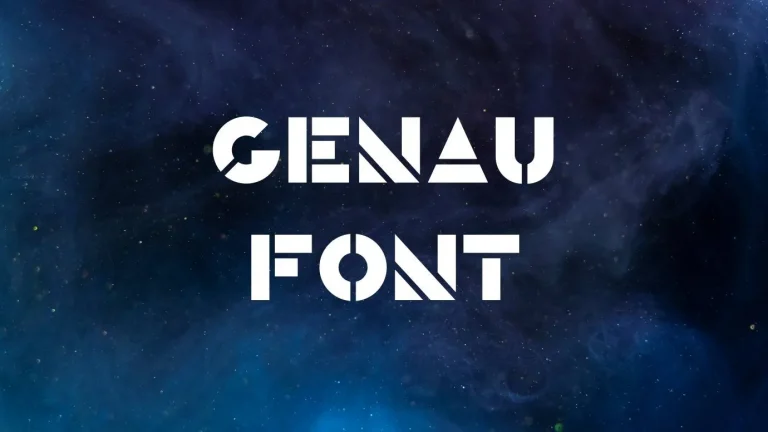 Genau Font