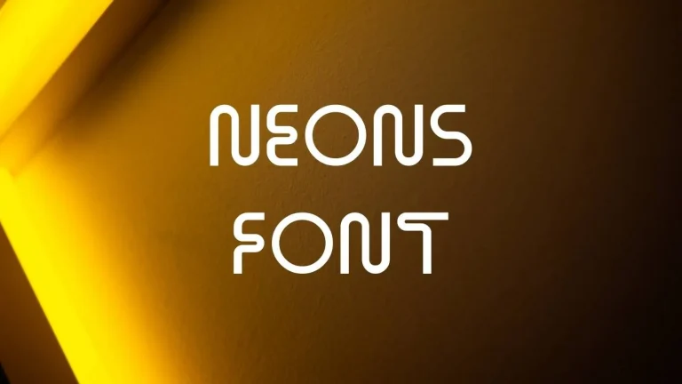 Neons Font