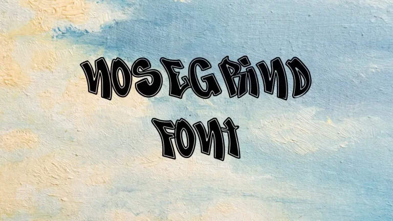 Nosegrind Font