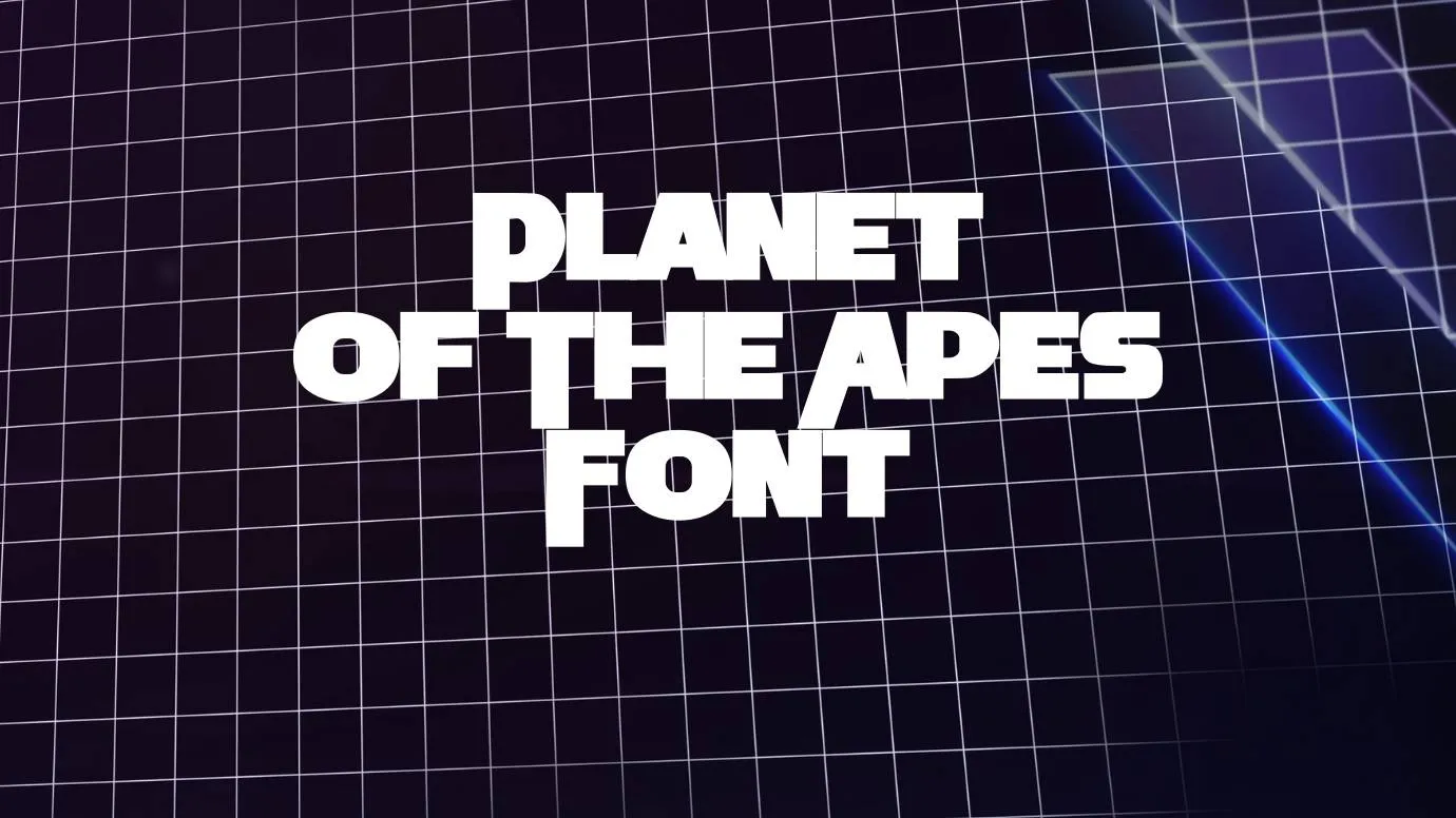 Planet of The Apes Font