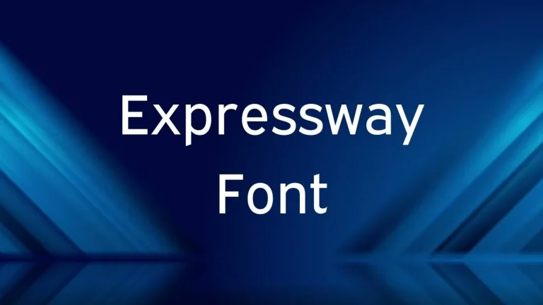 Expressway Font