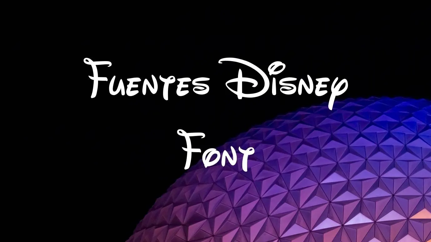 Fuentes Disney Font