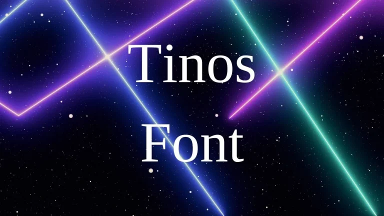 Tinos Font
