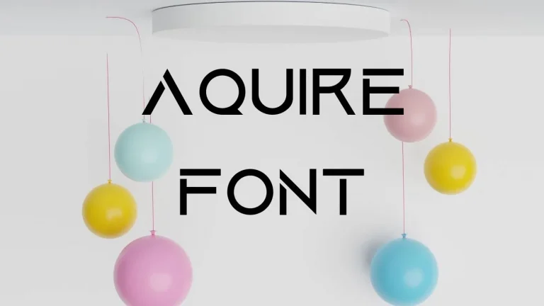 Aquire Font