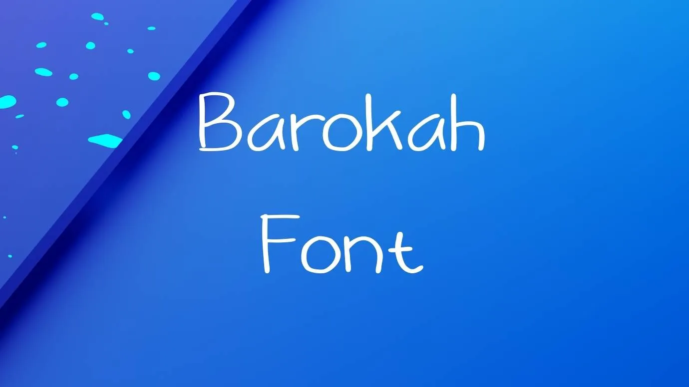 Barokah Font