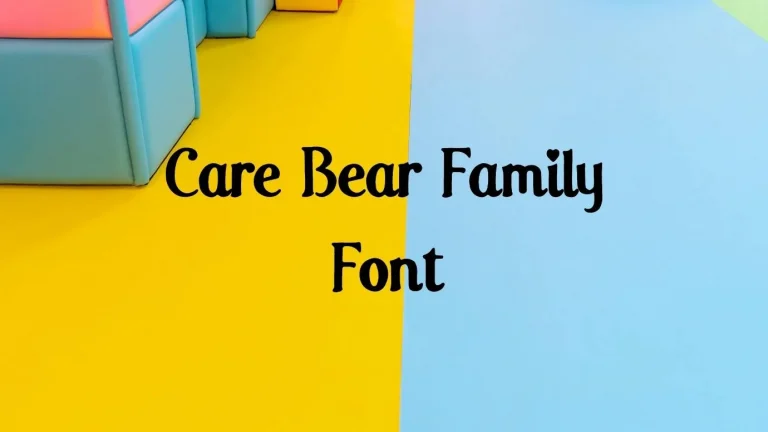 Care Bear Family Font