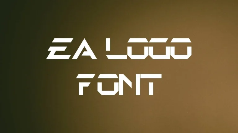 EA Logo Font
