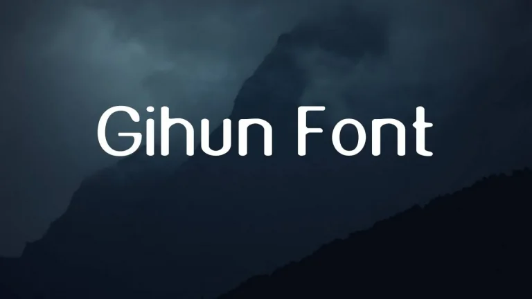 Gihun Font