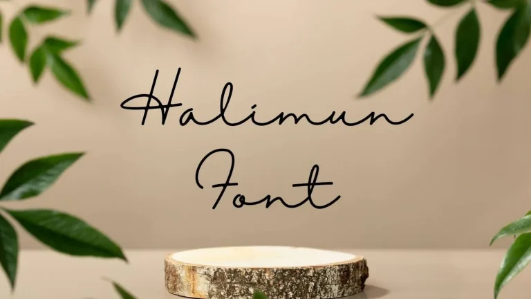 Halimun Font
