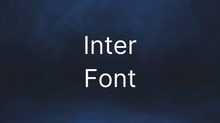 Inter Font