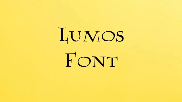 Lumos Font