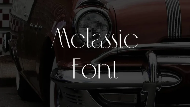 Mclassic Font