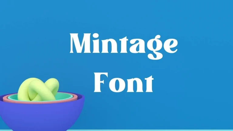 Mintage Font