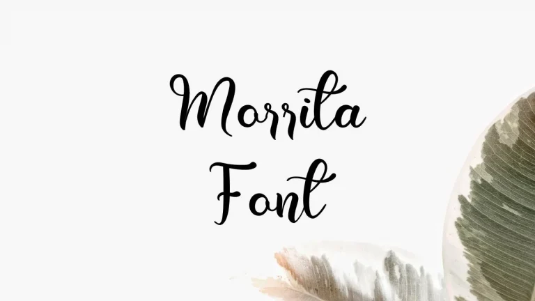 Morrita Font