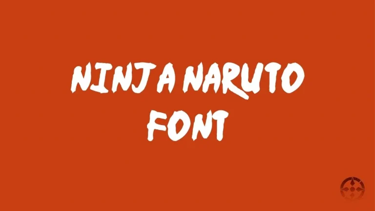 Ninja Naruto Font