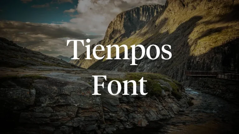 Tiempos Font