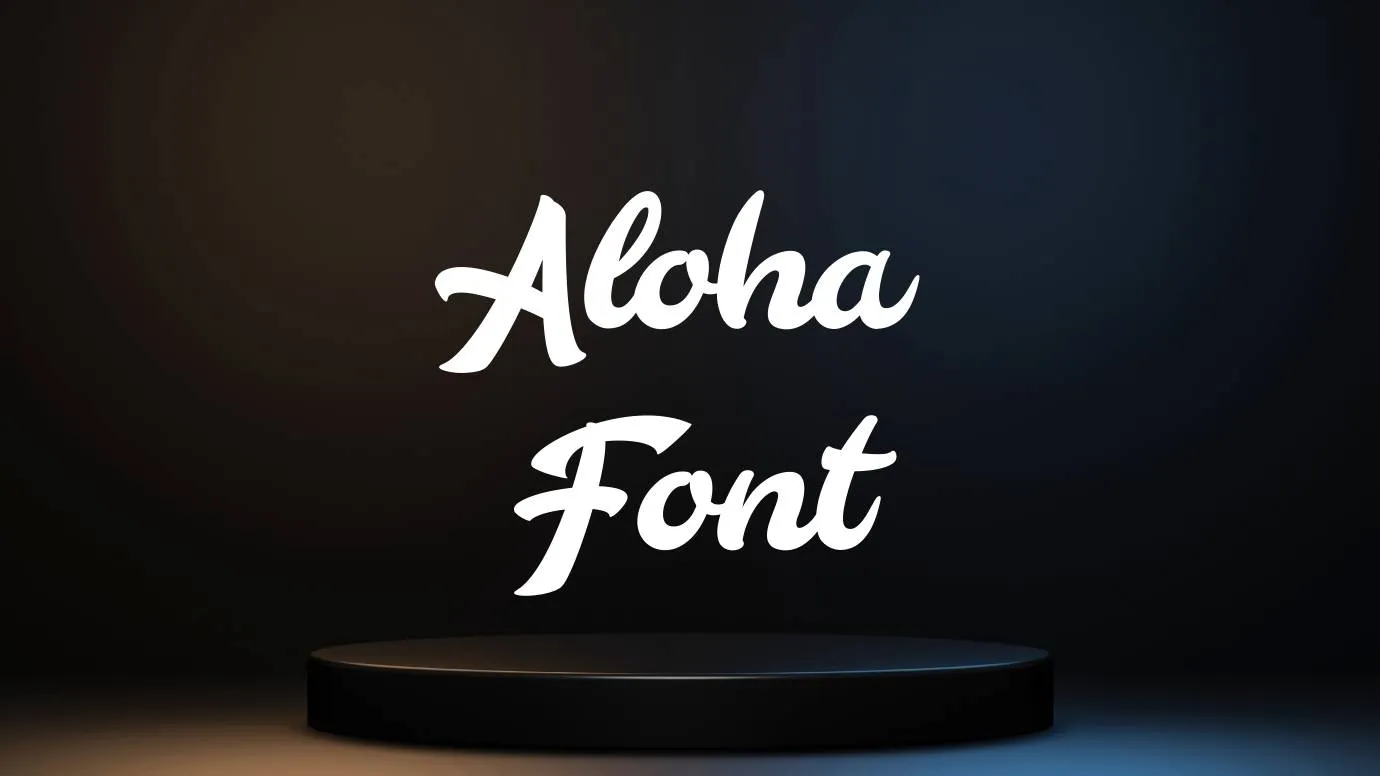 Aloha Font