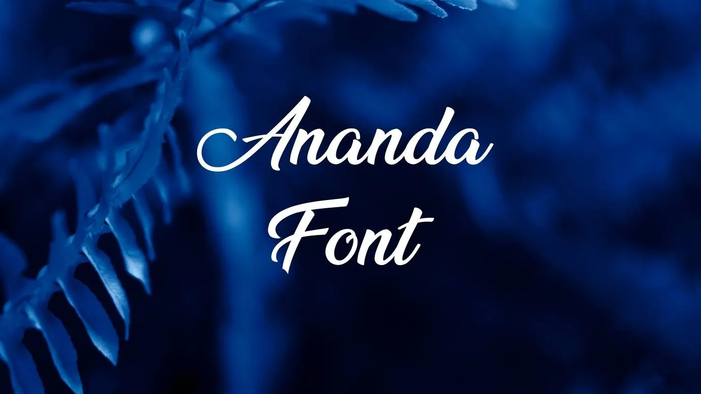 Ananda Font