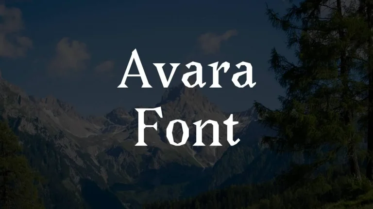 Avara Font