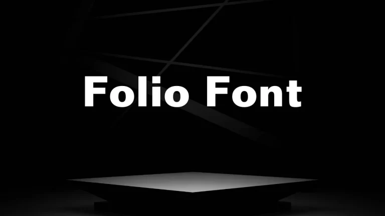 Folio Font