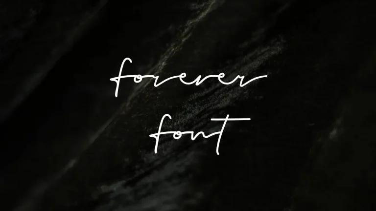 Forever Font