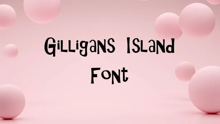 Gilligans Island Font
