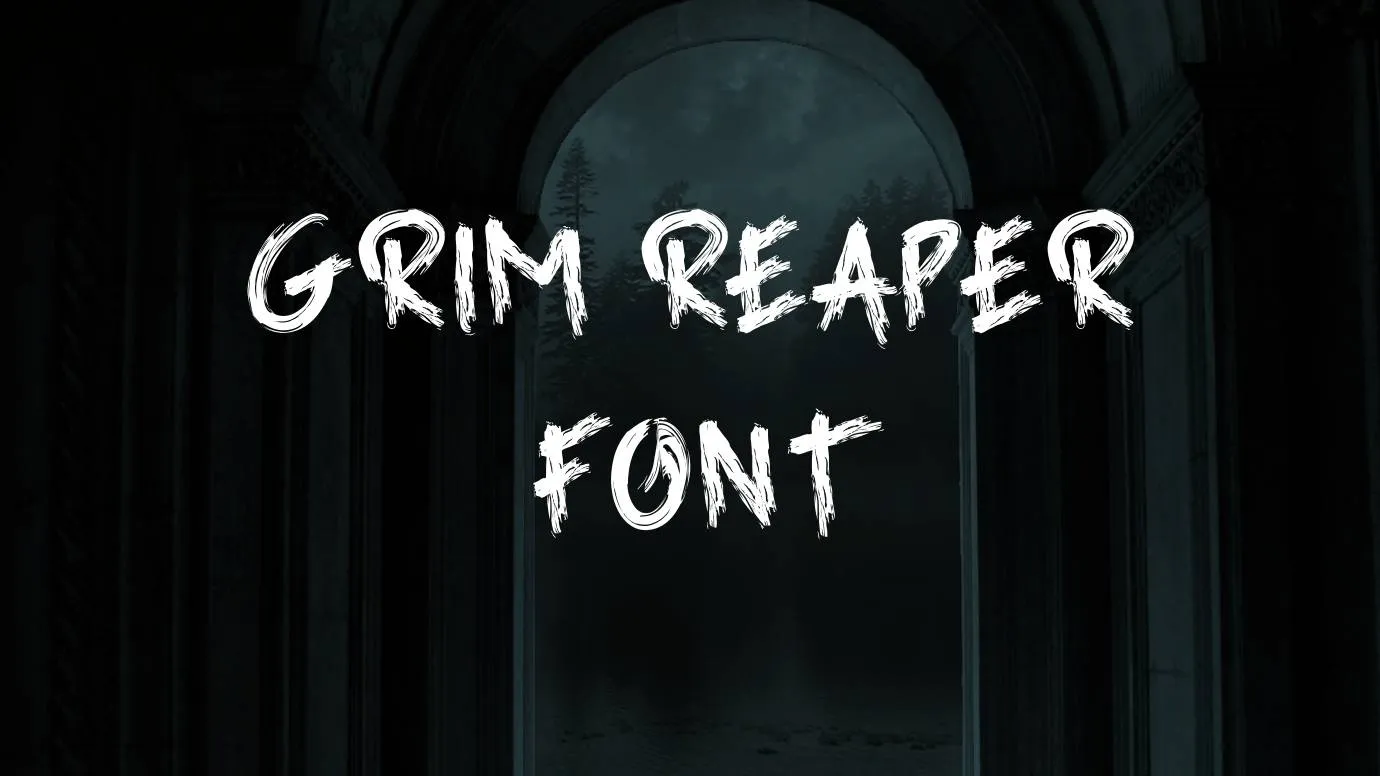 Grim Reaper Font