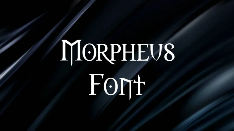 Morpheus Font