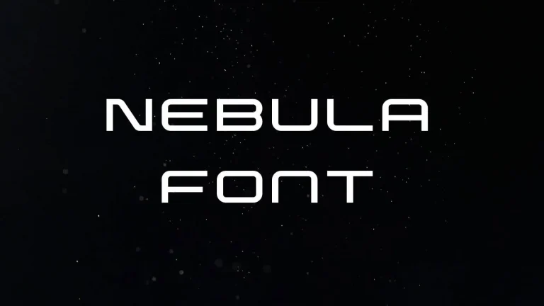 Nebula Font