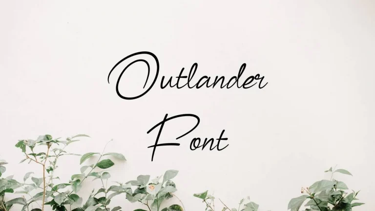 Outlander Font