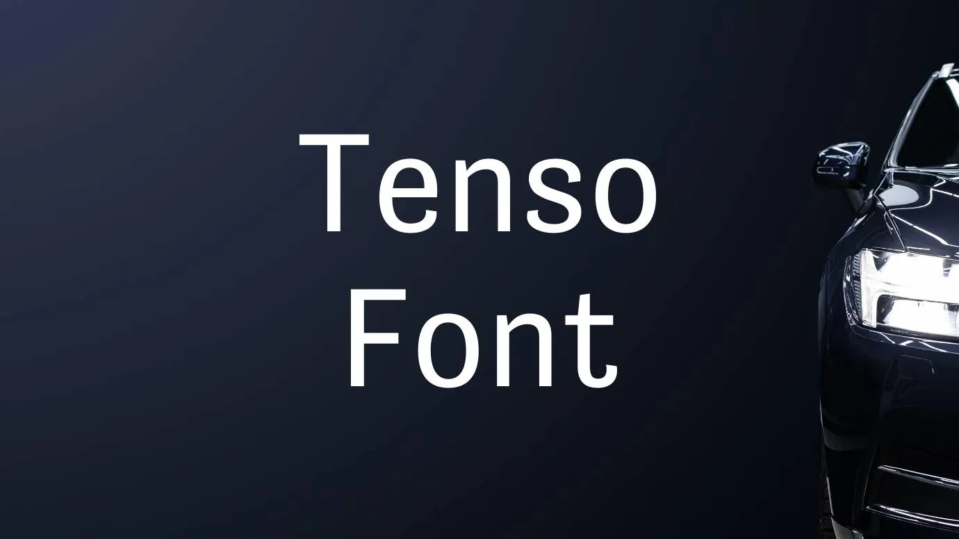 Tenso Font