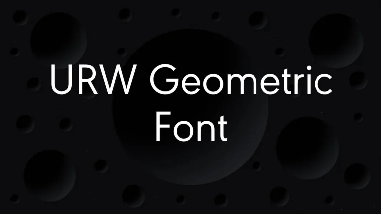 URW Geometric Font